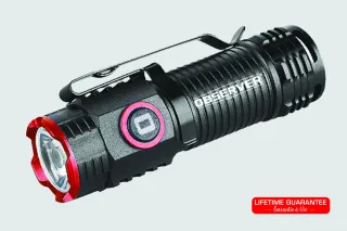 Ultracompacte oplaadbare mini-zaklamp, 1000 lumen, OBS-FL3 - Krachtig en compact | Observer Tools