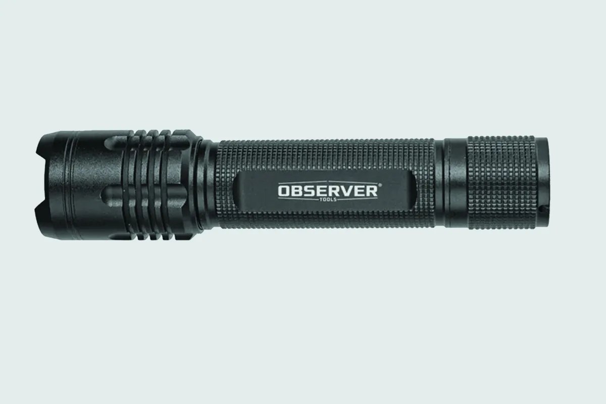 OBS-FL2 Wiederaufladbare LED-Taschenlampe 1000 Lumen – Leistungsstark & ​​Kompakt | Observer Tools