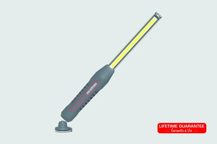 Lampe stylo rechargeable double éclairage OBS-PL1 - Puissante | Observer Tools