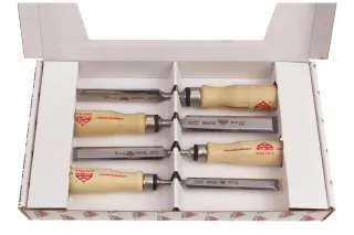 Set di scalpelli speciali per legno, forma svedese, 4 pezzi 3531 04 | Scalpello | Stubai