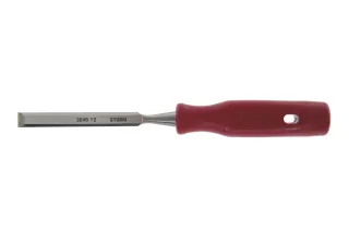 Wood chisel with red plastic handle 3540 28 | Chisel | Stubai