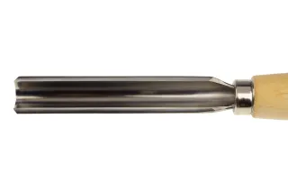 Ruwe guts, zware versie 7008 19 | HSS-draaigereedschap met handvat van elzenhout | Stubai