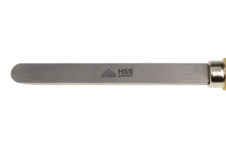 Runder Drechselmeißel 7022 20 | HSS-Drechselwerkzeug mit Erlenholzgriff | Stubai