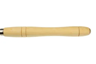 Straight-shaped turner's chisel 7024 30 | HSS turning tool with alder wood handle | Stubai