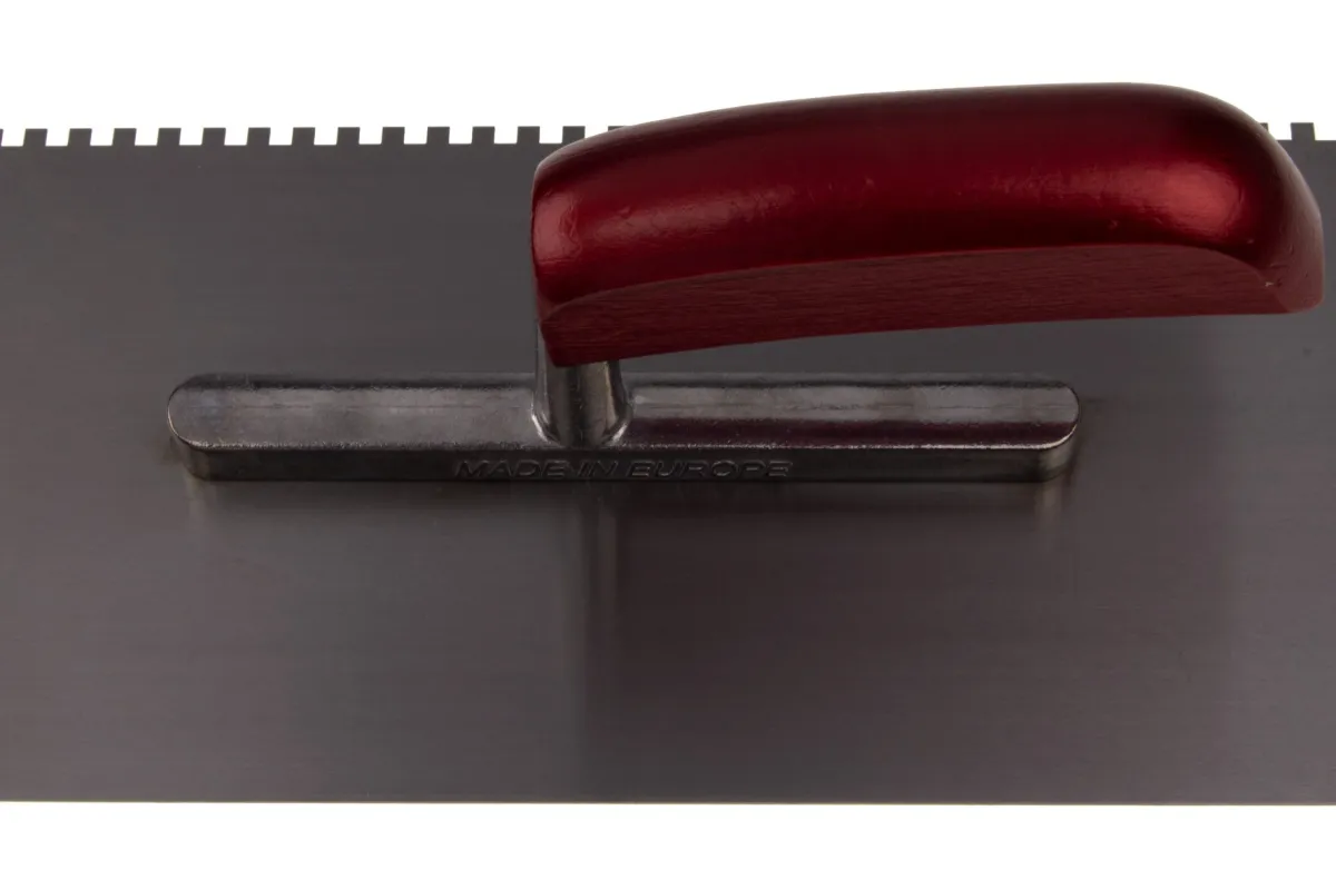 Notched glue trowel 4334 32 | Trowel with standard handle | Stubai