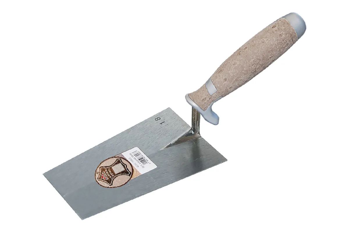 Truelle, forme italienne 4260 21LE | Truelle avec manche en cuir | Stubai
