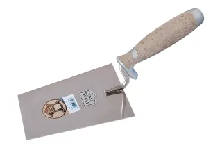 Kelle, S-förmiger Kragen 4202 62LE | Kelle mit Ledergriff | Stubai