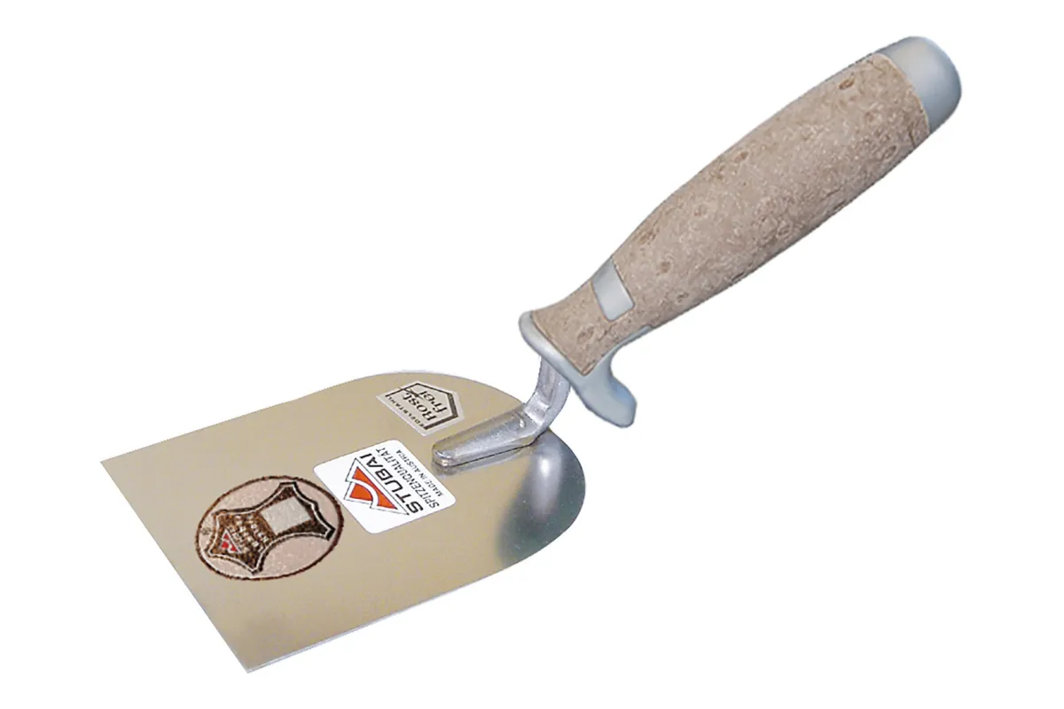 Cazzuola da intonacatore 4272 18LE | Cazzuola con manico in cuoio | Stubai