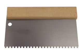 Gezahnter Klebstoffspatel 4473 05 | Spatel mit Standardgriff | Stubai