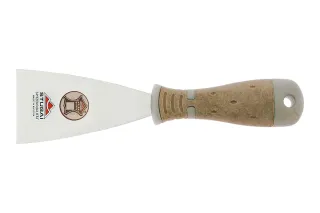 Spatule de peintre 4450 05LE | Spatule avec manche en cuir | Stubai